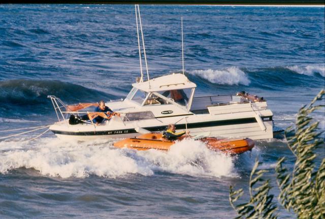 Marine incident on Lake Ontario